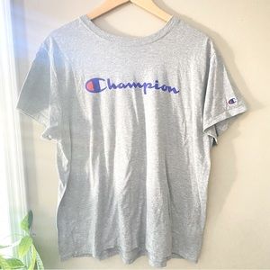CHAMPION | grey tee shirt